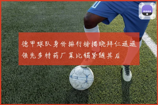 德甲球队身价排行榜揭晓拜仁遥遥领先多特药厂莱比锡紧随其后