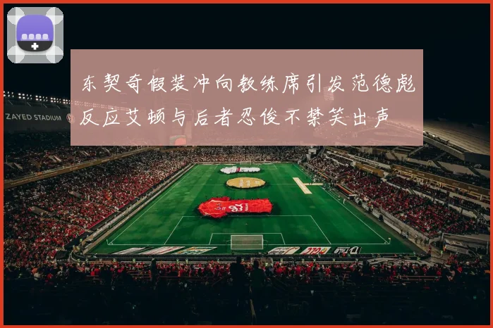 东契奇假装冲向教练席引发范德彪反应艾顿与后者忍俊不禁笑出声